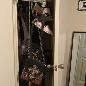 Fashion Leather cross body purse